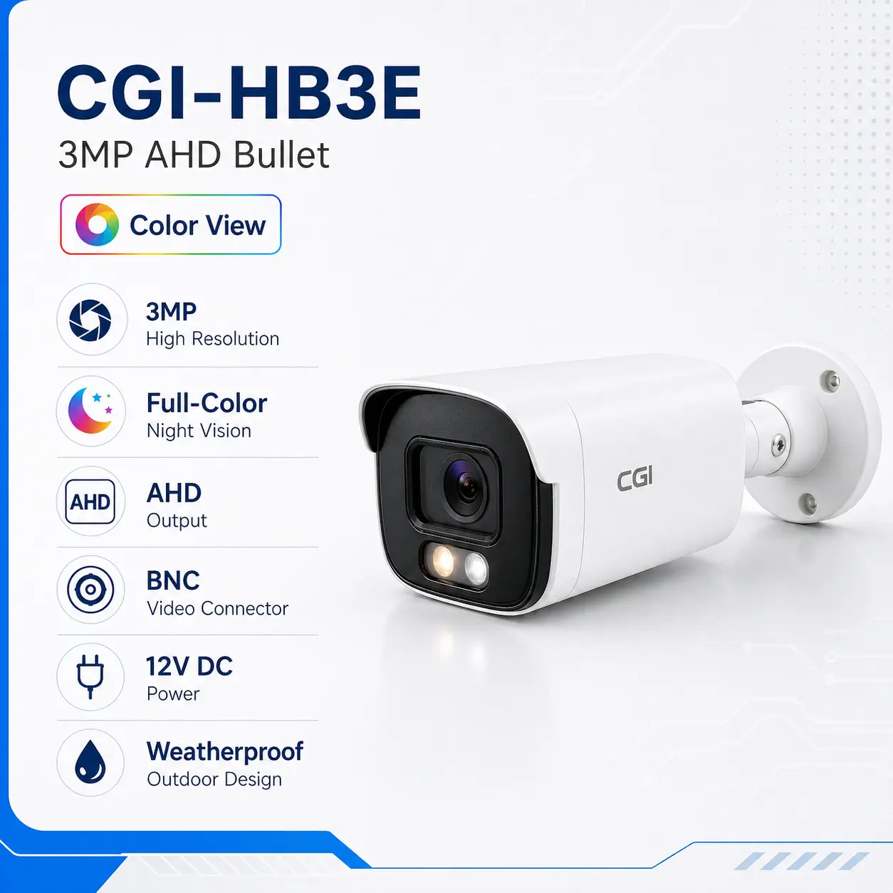 AHD CAMERA 3MP